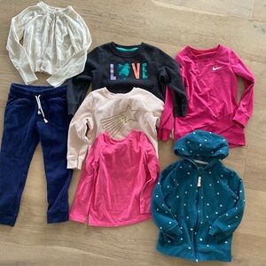 Toddler girl winter lot size 4T Nike Cat & Jack